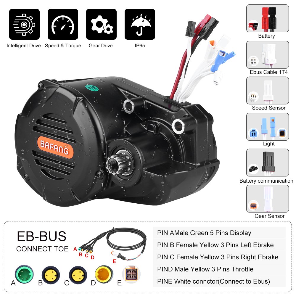 Bafang M620 G510 1000W Mid Dri - Mid Drive Conversion Kit 1000W ulasan dan harga